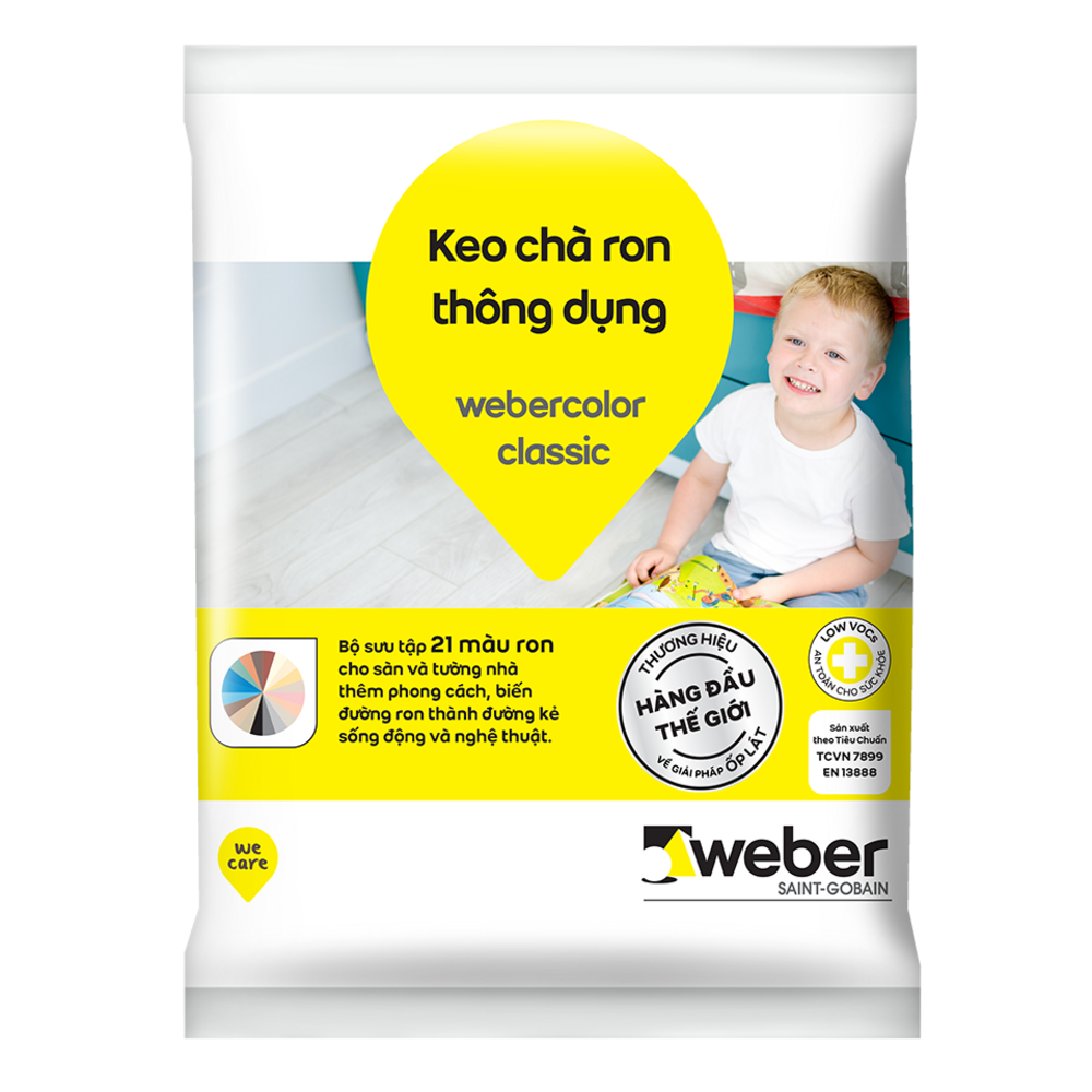 Keo chà ron thái weber chính hãng - webercolor classic Keo chà ron thái weber chính hãng - webercolor classic